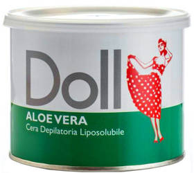 Doll wosk do depilacji aloesowy w puszce włoski 400 ml