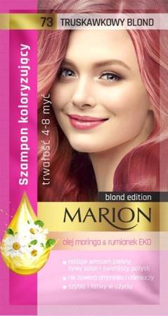 Marion szampon koloryzujący 73 Truskawkowy blond 40ml