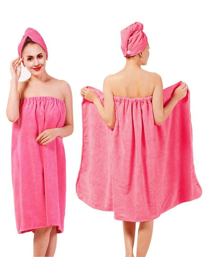 Ręcznik do ciała różowy